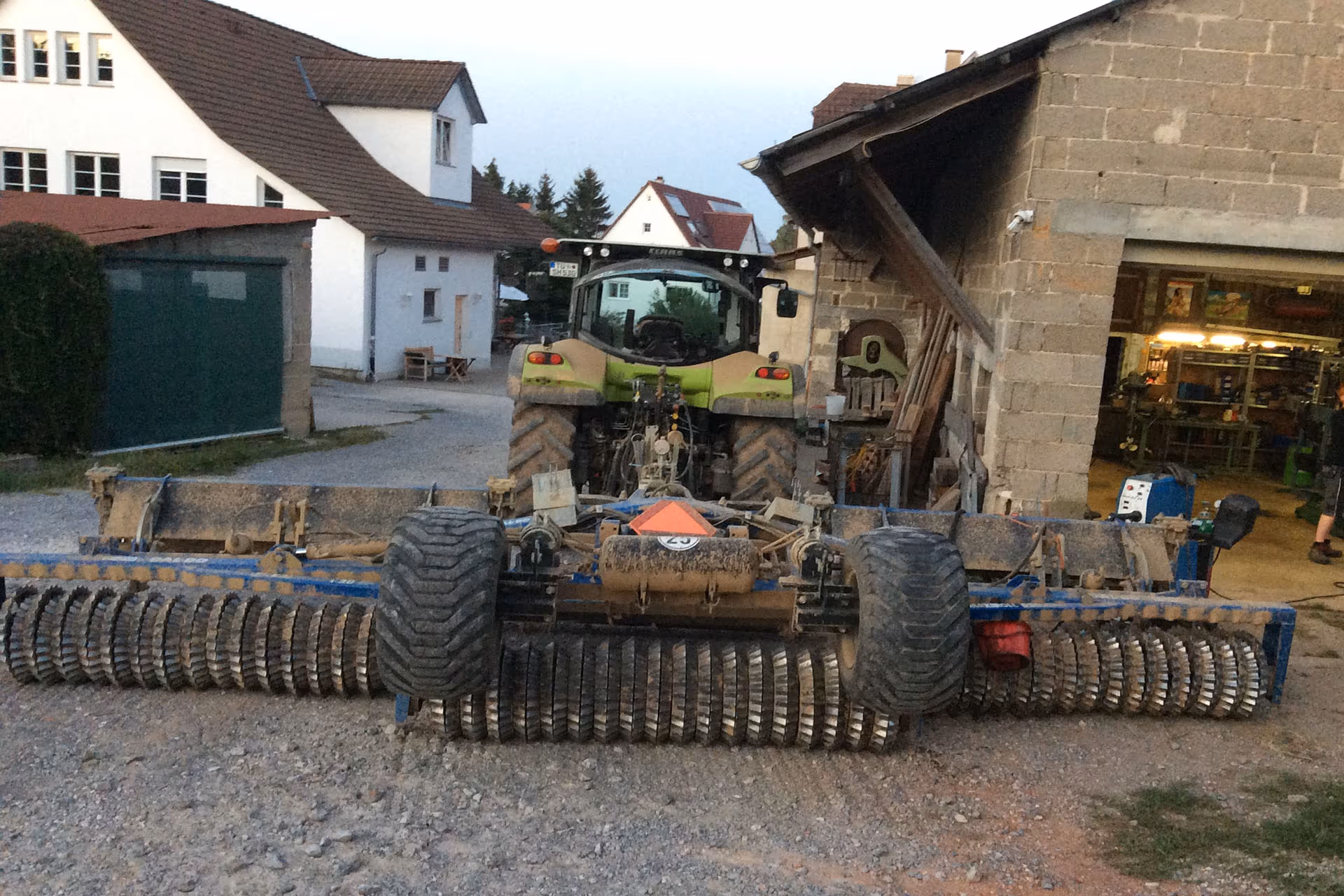 Messerwalze einer Landmaschine
